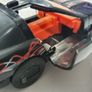 MASK 80s Cartoon Toy Raven Corvette and Calhoun Burns toy Image 2