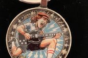 ACDC Key ring chain