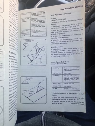 Vintage general welding and cutting instruction manual  from AnCO