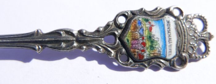 Vintage 800 Silver Souvenir Spoon 7,8g