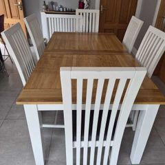 DINING Table and 6 chairs
