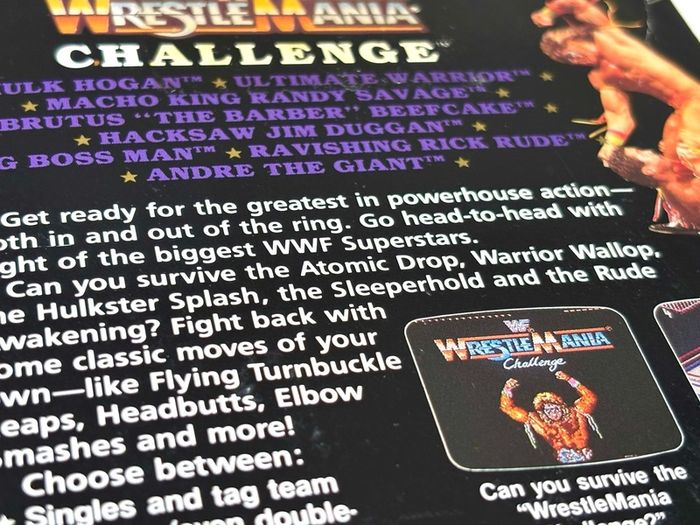 WWF Wrestlemania for Nintendo NES - Boxed