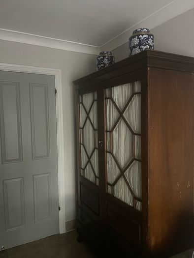 Edwardian mahogany armoire