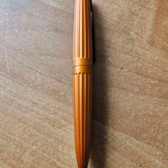 Fountain Pen (Diplomat Aero - orange anodized aluminum) Excellent condition.