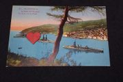 French Postcard : Villefranche La Rade et l'Escadre - Naval Ships