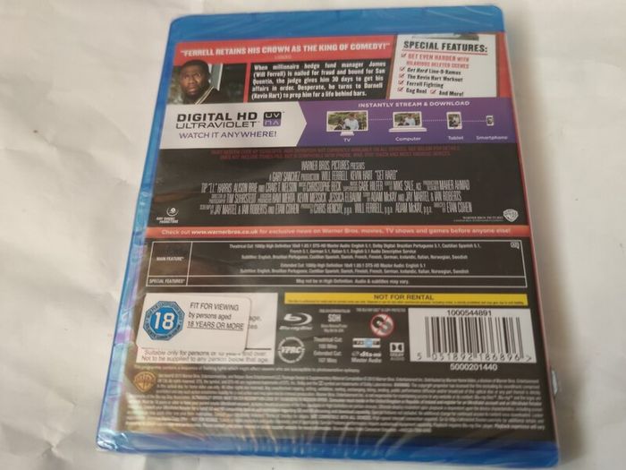 Brand New Get Hard Blu-ray