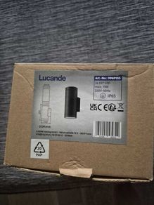 Outdoor wall lights x 3