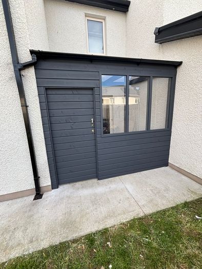 building pergola ,extension, side entry