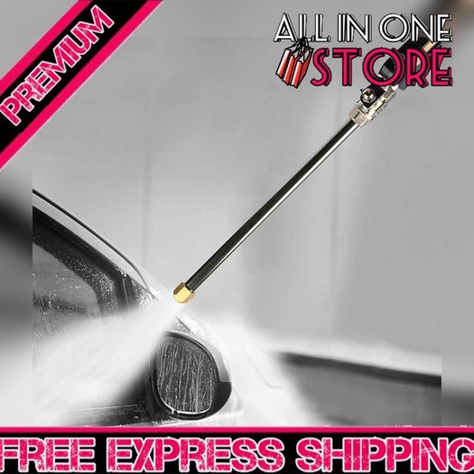 High Pressure Jet Nozzle Washer Water Gun, 20MPA Pressure Washer Hose Hydro Jet Wand Power Washer Lance for Car Home Garden Window Cleaning Glass (FREE SHIPPING)