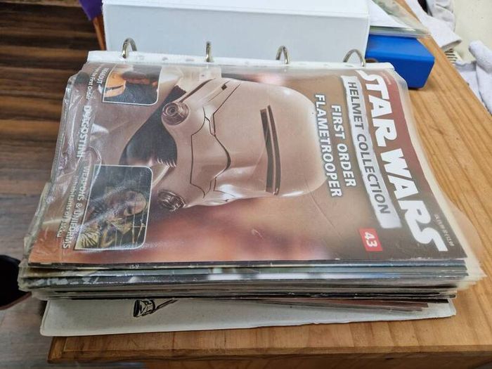 43 Star Wars DeAgostini Helmet collection