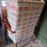 Vintage Upcycled Nursery Armchair Image 3