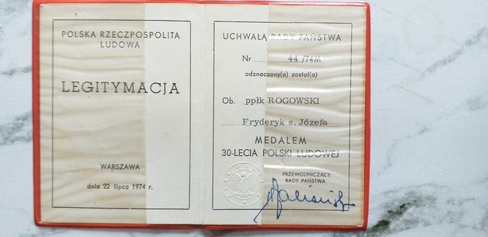 Medal of the 30th anniversary of the Polish Communism Era