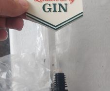 Gilbeys London Dry Gin, wall bracket or shelf, new ,,buyer collects or pays postage thank you, see pictures for condition, sold as is,