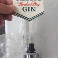 Gilbeys London Dry Gin, wall bracket or shelf, new ,,buyer collects or pays postage thank you, see pictures for condition, sold as is,