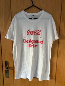 Roly Coca Cola Designated Driver Cotton T-Shirt XL