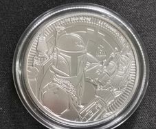 Niue Star Wars Boba Fett 2020 1 Oz Silver Coin (In Capsule)