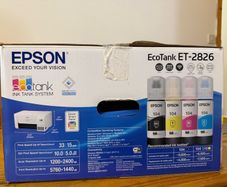 Eco tank ET-2826 compact multifunction printer with Wi-Fi & LCD