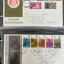 Collection of 80 UK First Day Cover stamps 1970 to 1979 in album with 10 extra pages Image 3