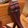 Kipling Arto Burgundy- Maroon Shoulder - Crossbody Bag with metallic monkey / keyring Image 7