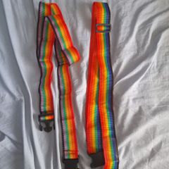 suitcase straps