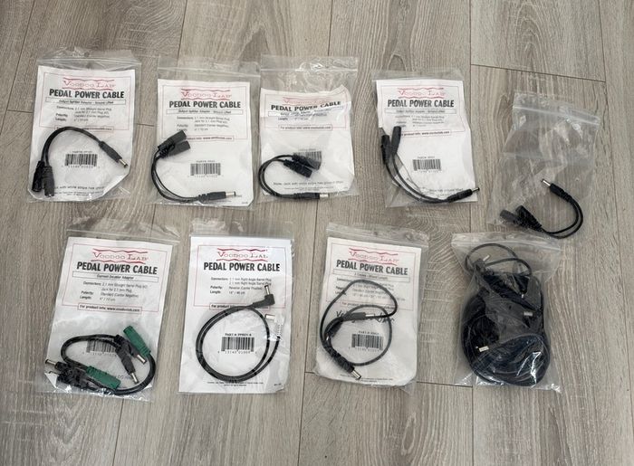 Various Voodoo Lab power cables