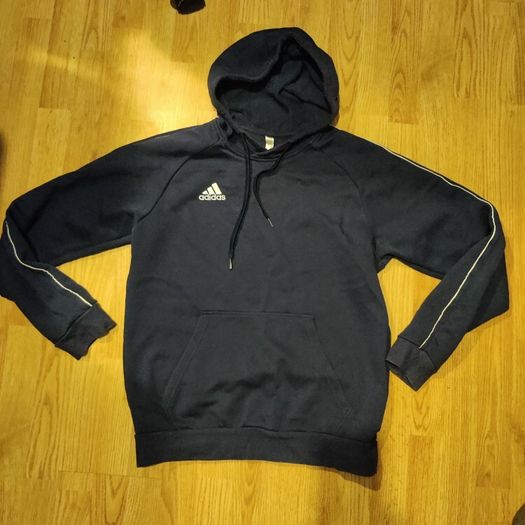 Navy Adidas hoodie (M)