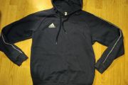 Navy Adidas hoodie (M)