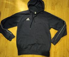 Navy Adidas hoodie (M)