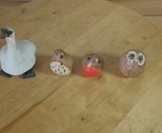 Vintage Collection of  4 Animal Craft Kilbrittain Pottery Figurines Cork Ireland Ceramic