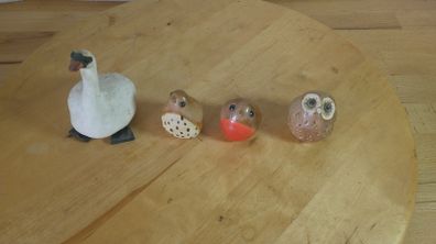 Vintage Collection of  4 Animal Craft Kilbrittain Pottery Figurines Cork Ireland Ceramic