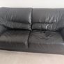 Free 3 piece faux leather sofa suite Image 2