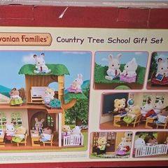 sylvanian families country tree school