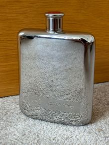 Vintage John JAMESON Son Limited Irish Whiskey Hip Flask
