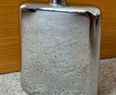 Vintage John JAMESON Son Limited Irish Whiskey Hip Flask
