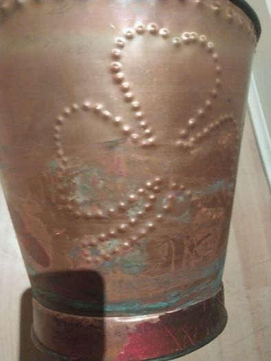 Copper bucket / coal scuttle