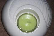 Belleek Sandwave Votive Sheel Shaped Tealight