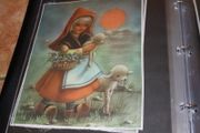 unframed silk picture