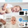 Baby Monitor, Monitor with Camera and Audio, Infrared Night Vision Camera,VOX Mode, Lullaby,Digital 2X Zoom,Alarm Function (FREE POSTAGE) Image 6