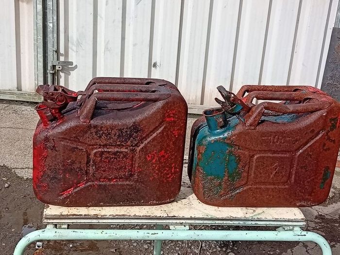 Vintage Petrol Cans