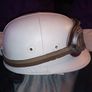 Vintage Corker motorcycle helmet. Image 5