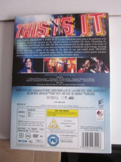 Michael Jackson's This Is It [2 Disc Collector's Edition] [DVD] [2010]