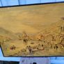 2 X old Painted wood panels Image 8