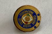 Italian soccer federation pin