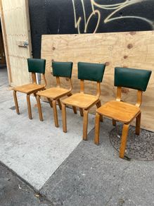 25 Euro each chair total of 65 chairs original thonet chairs from New York diner price per chair
