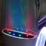 Singing Machine Bluetooth Water Fall Effect Light Show Karaoke Machine - White. Image 7