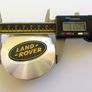 1set LAND ROVER Silver with Green logo 71mm Alloy Wheel Center Caps cap Hub Cover 71 Image 7