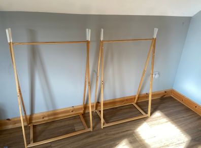Childrens clothes rails