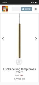 Brass Pendant Light