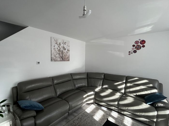 Leather Recliner Sofa