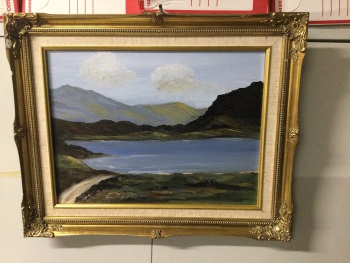 Art - Oil on Board ( J. Wilson )